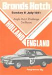 Programme cover of Brands Hatch Circuit, 11/07/1973