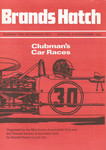 Programme cover of Brands Hatch Circuit, 10/11/1974