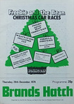 Programme cover of Brands Hatch Circuit, 26/12/1974