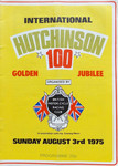 Programme cover of Brands Hatch Circuit, 03/08/1975