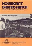 Programme cover of Brands Hatch Circuit, 16/05/1976