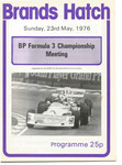 Programme cover of Brands Hatch Circuit, 23/05/1976