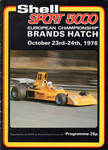 Programme cover of Brands Hatch Circuit, 24/10/1976