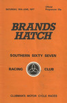 Programme cover of Brands Hatch Circuit, 18/06/1977