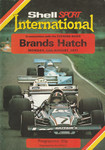 Programme cover of Brands Hatch Circuit, 29/08/1977
