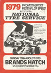 Programme cover of Brands Hatch Circuit, 12/08/1979