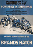 Programme cover of Brands Hatch Circuit, 26/10/1980