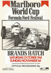 Programme cover of Brands Hatch Circuit, 01/11/1981