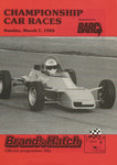 Programme cover of Brands Hatch Circuit, 07/03/1982