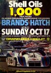 Programme cover of Brands Hatch Circuit, 17/10/1982