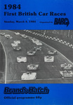 Programme cover of Brands Hatch Circuit, 04/03/1984