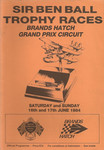 Programme cover of Brands Hatch Circuit, 17/06/1984