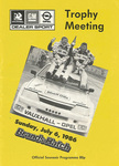 Programme cover of Brands Hatch Circuit, 06/07/1986