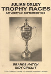 Programme cover of Brands Hatch Circuit, 06/09/1986