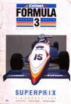 Programme cover of Brands Hatch Circuit, 03/08/1986