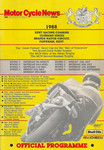 Programme cover of Brands Hatch Circuit, 21/05/1988