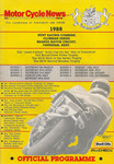 Programme cover of Brands Hatch Circuit, 30/07/1988
