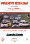Programme cover of Brands Hatch Circuit, 25/09/1988