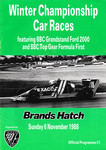 Programme cover of Brands Hatch Circuit, 06/11/1988