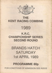Programme cover of Brands Hatch Circuit, 01/04/1989