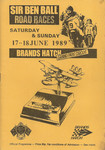 Programme cover of Brands Hatch Circuit, 18/06/1989