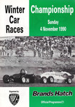 Programme cover of Brands Hatch Circuit, 04/11/1990