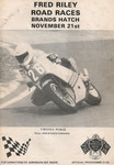 Programme cover of Brands Hatch Circuit, 21/11/1992