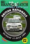 Programme cover of Brands Hatch Circuit, 17/07/1994