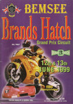 Programme cover of Brands Hatch Circuit, 13/06/1999