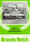 Programme cover of Brands Hatch Circuit, 10/09/1972