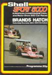 Programme cover of Brands Hatch Circuit, 19/10/1975