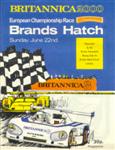 Programme cover of Brands Hatch Circuit, 22/06/1975
