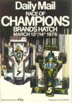 Programme cover of Brands Hatch Circuit, 14/03/1976