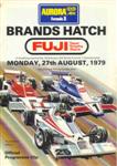 Programme cover of Brands Hatch Circuit, 27/08/1979