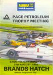 Programme cover of Brands Hatch Circuit, 25/08/1980