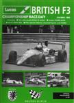 Programme cover of Brands Hatch Circuit, 21/05/1989