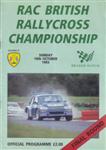 Programme cover of Brands Hatch Circuit, 10/10/1993