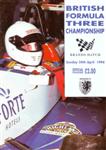 Programme cover of Brands Hatch Circuit, 24/04/1994