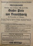 Programme cover of Braunschweig Autobahn, 11/08/1946