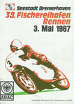 Programme cover of Bremerhaven, 03/05/1987