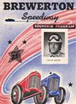 Programme cover of Brewerton Speedway, 1951