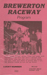 Programme cover of Brewerton Speedway, 1983