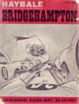 Programme cover of Bridgehampton Raceway, 29/09/1957