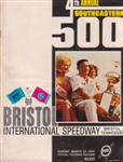 Programme cover of Bristol Motor Speedway, 22/03/1964
