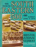 Programme cover of Bristol Motor Speedway, 05/04/1970