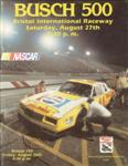 Programme cover of Bristol Motor Speedway, 27/08/1983