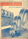 Programme cover of Brno Circuit, 29/09/1935