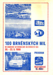 Programme cover of Brno Circuit, 22/05/1988