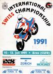 Programme cover of Brno Circuit, 13/07/1991