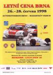 Programme cover of Brno Circuit, 28/06/1998